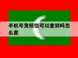 手机号发短信可以查到吗怎么查