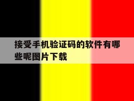 接受手机验证码的软件有哪些呢图片下载