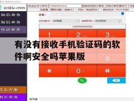 有没有接收手机验证码的软件啊安全吗苹果版