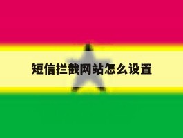 短信拦截网站怎么设置