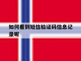 如何看到短信验证码信息记录呢