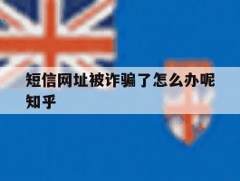 短信网址被诈骗了怎么办呢知乎