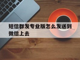短信群发专业版怎么发送到微信上去