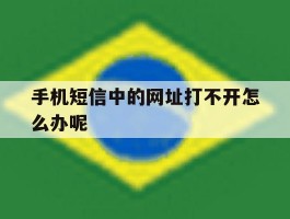 手机短信中的网址打不开怎么办呢