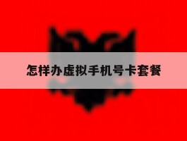 怎样办虚拟手机号卡套餐